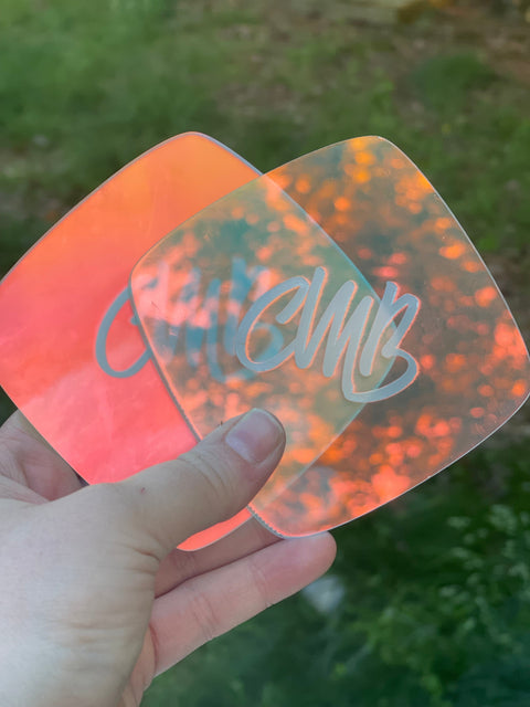 1/16" Iridescent Frosted Acrylic Sheets