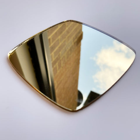 1/16" Pale Gold Mirror Acrylic Sheets