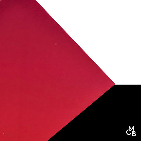 1/4" Gloss Red Cast Acrylic Sheets