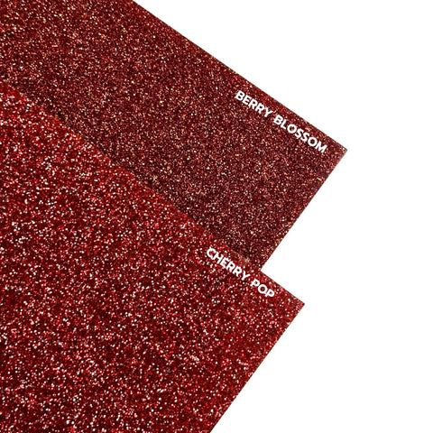 1/8" Berry Blossom Glitter Cast Acrylic Sheets