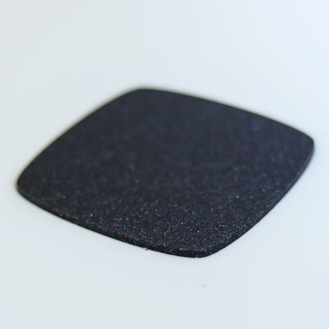 1/8" Black Holographic Glitter Cast Acrylic Sheets
