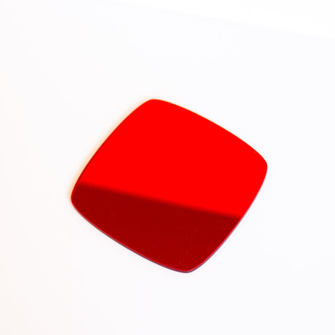 1/8" Bright Red Mirror Acrylic Sheets | 1310