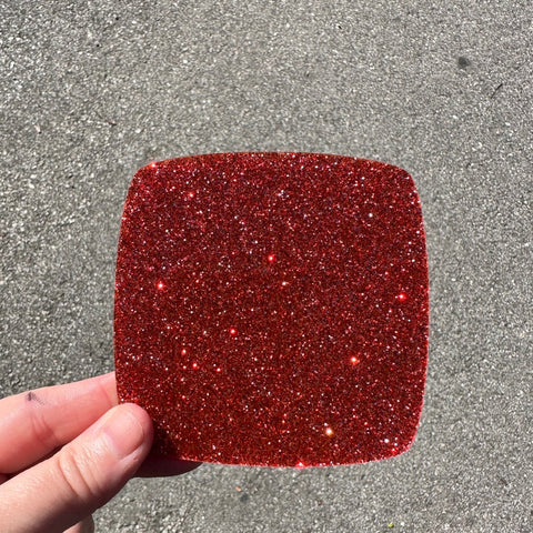 1/8" Cherry Pop Glitter Cast Acrylic Sheets