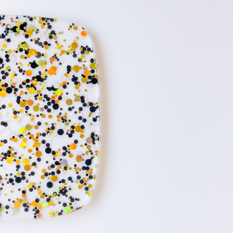 1/8" Classy Chic Glitter Dots Cast Acrylic Sheets