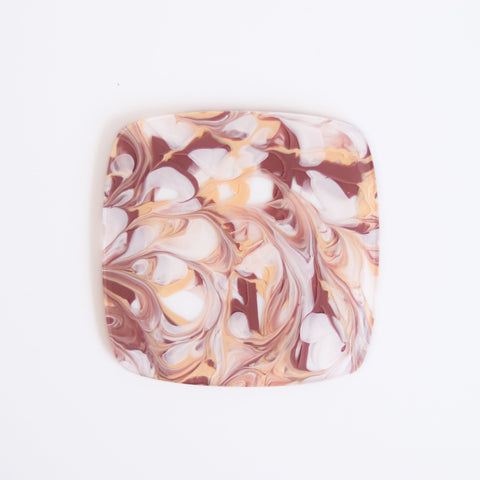 1/8" Coffee Shop Paint Pour Cast Acrylic Sheets