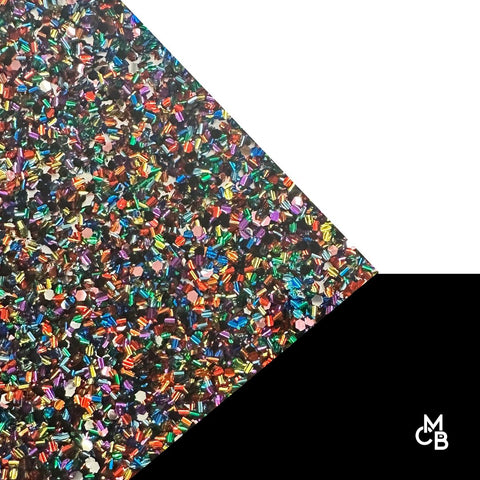 1/8" Confetti Nugget Glitter Cast Acrylic Sheets