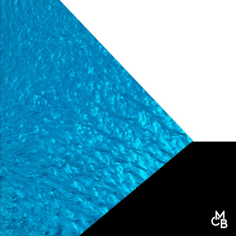 1/8" Cyan Pearl Cast Acrylic Sheets