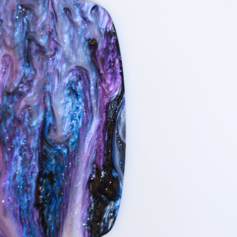 1/8" Galaxy Marbled Glitter Cast Acrylic Sheets