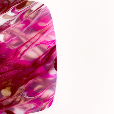 1/8" Glamour Shot Paint Pour Cast Acrylic Sheets