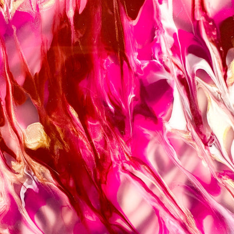1/8" Glamour Shot Paint Pour Cast Acrylic Sheets