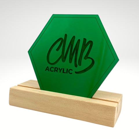 1/8" Green Metallic Cast Acrylic Sheets