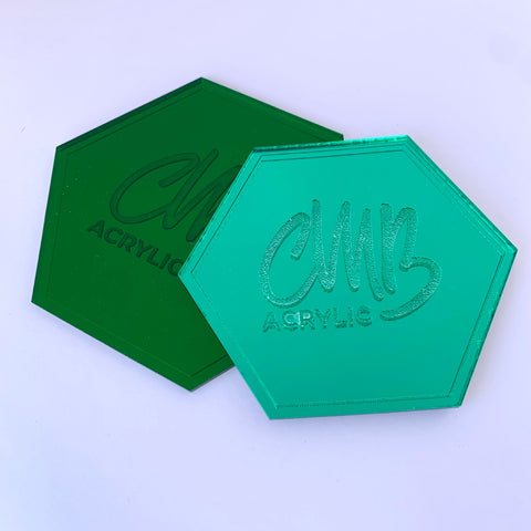 1/8" Green Mirror Acrylic Sheets | 4674
