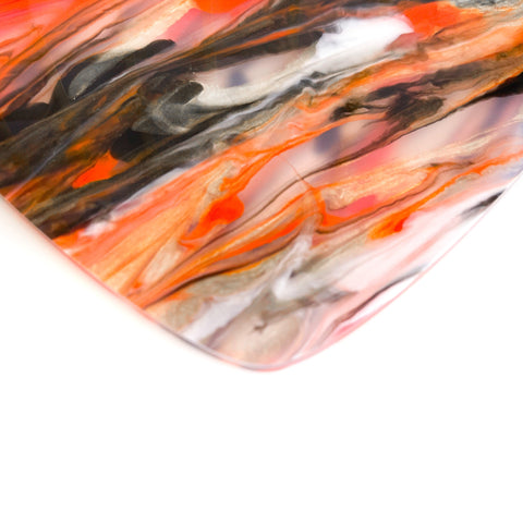 1/8" Halloween Paint Pour Cast Acrylic Sheets