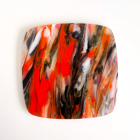 1/8" Halloween Paint Pour Cast Acrylic Sheets