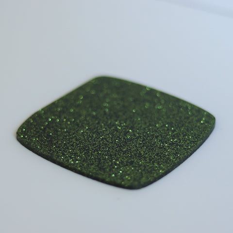 1/8" Hunter Green Glitter Cast Acrylic Sheets