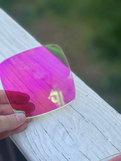 1/8" Iridescent Pink Acrylic Sheets