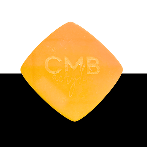 1/8" Iridescent Sunset Series Engraves Orange Two Tone Acrylic Sheets