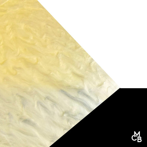 1/8" Lemon Pearl Cast Acrylic Sheets