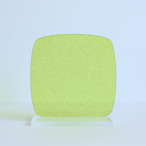 1/8" Lime Green Glitter Jellies Cast Acrylic Sheets