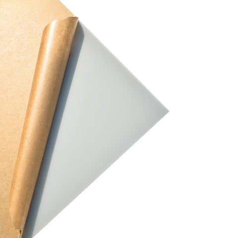1/8" Matte Light Gray Cast Acrylic Sheets | Matte/Gloss Finish