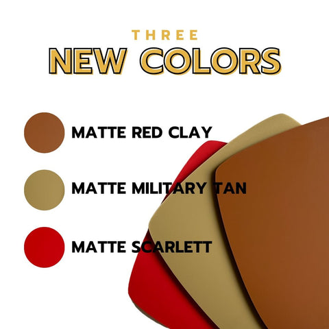 1/8" Matte Military Tan Acrylic Sheets | Matte/Gloss Finish
