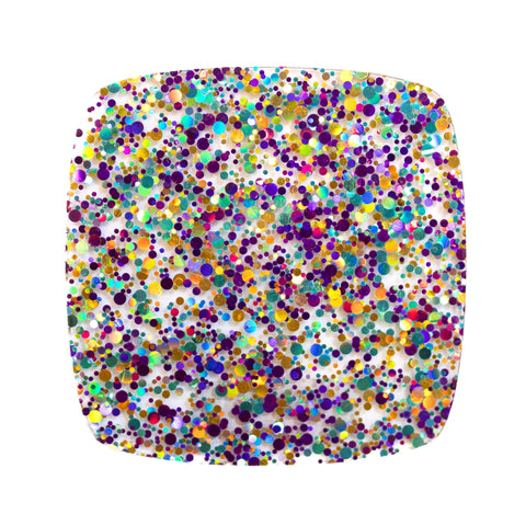 1/8" Mermaid Magic Glitter Dots Cast Acrylic Sheets