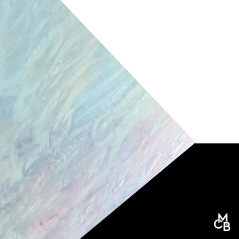 1/8" Mint Marbled Glitter Cast Acrylic Sheets