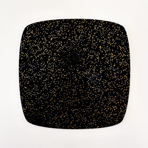 1/8" Mystic Black Glitter Cast Acrylic Sheets