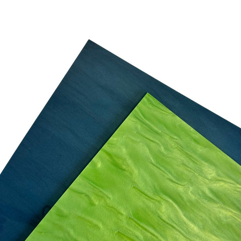 1/8" Navy Pearlescent Shimmer Cast Acrylic Sheets