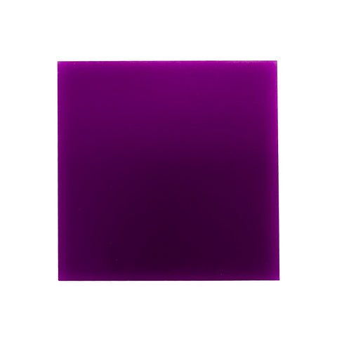 1/8" Matte Neon Purple Cast Acrylic Sheets | Matte/Gloss Finish