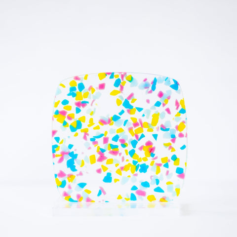 1/8" Neon Terrazzo Confetti Cast Acrylic Sheets