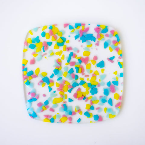 1/8" Neon Terrazzo Confetti Cast Acrylic Sheets