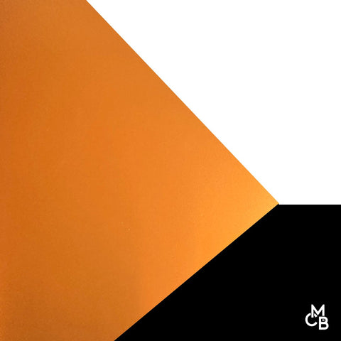 1/8" Orange Metallic Cast Acrylic Sheets