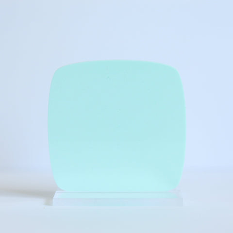 1/8" Matte Pastel Mint Cast Acrylic Sheets | Matte/Gloss Finish