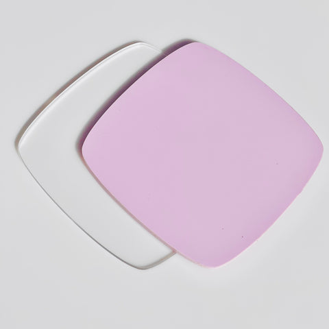 1/8" Matte Pastel Pink Lavender Cast Acrylic Sheets | Matte/Gloss Finish