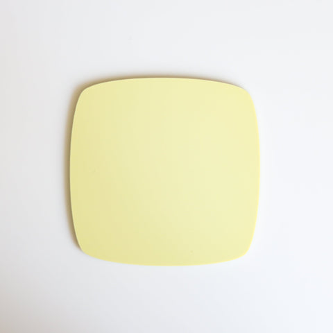 1/8" Matte Pastel Sea Nymph Yellow Cast Acrylic Sheets | Matte/Gloss Finish