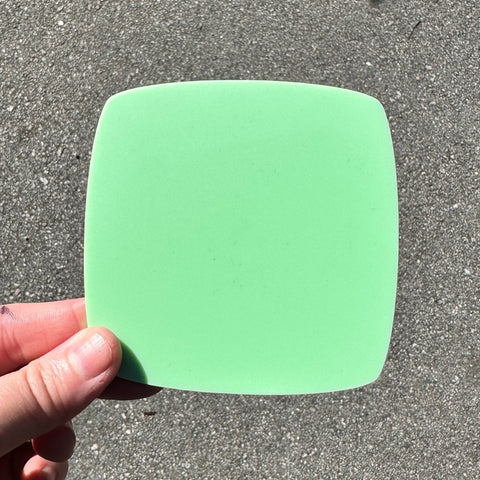 1/8" Matte Pistachio Green Cast Acrylic Sheets | Matte/Gloss Finish