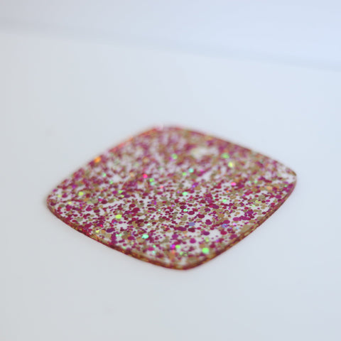 1/8" Sunset Sparkle Glitter Dots Cast Acrylic Sheets