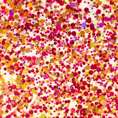 1/8" Sunset Sparkle Glitter Dots Cast Acrylic Sheets