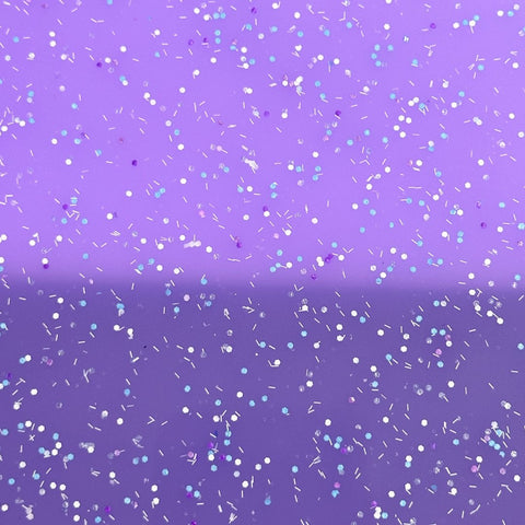 1/8" Purple Party Pop Glitz Glitter Cast Acrylic Sheets