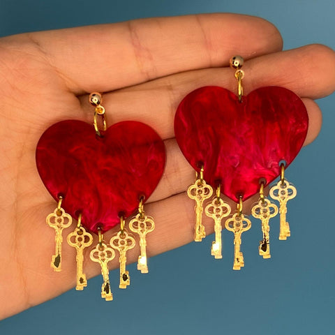 1/8" Red Pearl Cast Acrylic Sheets