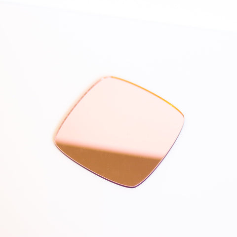 1/8" Rose Gold Mirror Acrylic Sheets