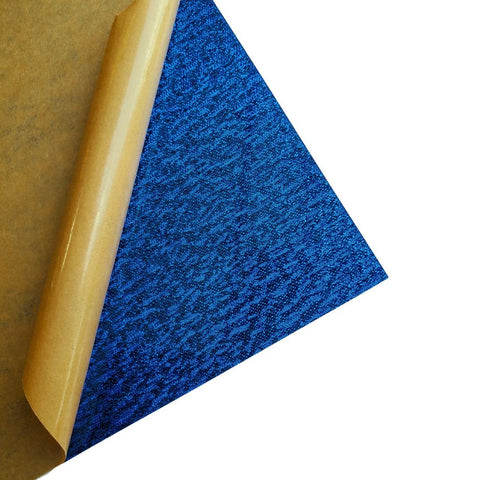 1/8" Royal Blue Shimmer Fabric Cast Acrylic Sheets