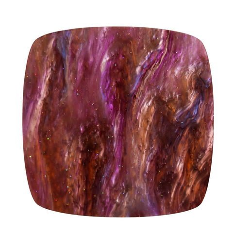 1/8" Royal Copper Marbled Glitter Cast Acrylic Sheets