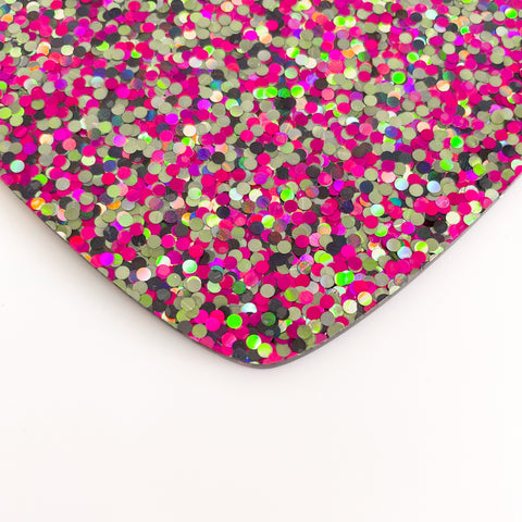 1/8" Sassy Sparkle Glitter Dots Cast Acrylic Sheets