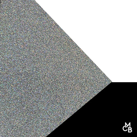 1/8" Silver Holographic Glitter Cast Acrylic Sheets