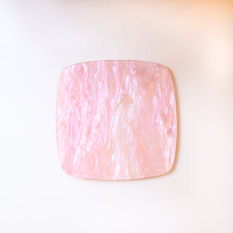 1/8" Soft Pink Marbled Glitter Cast Acrylic Sheets