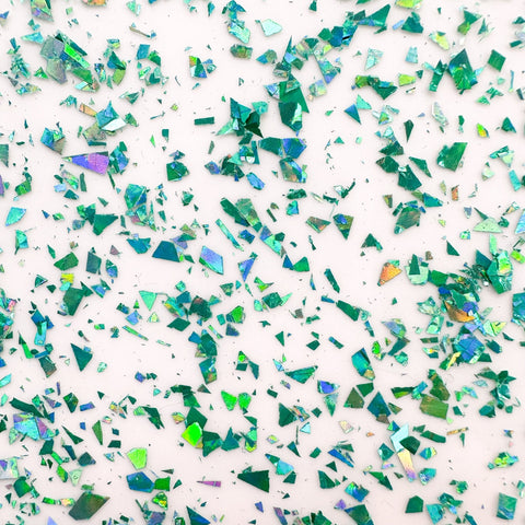 1/8" Teal Flake Glitter Cast Acrylic Sheets