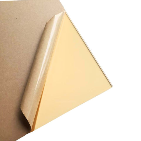 1/8" Transparent Gold Cast Acrylic Sheets