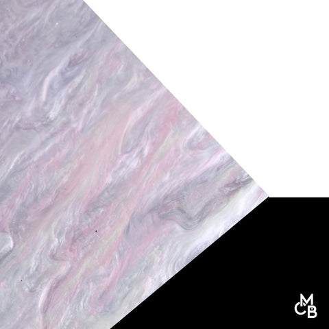1/8" Wildflower Marbled Glitter Cast Acrylic Sheets